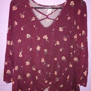 Floral print shirt 💯